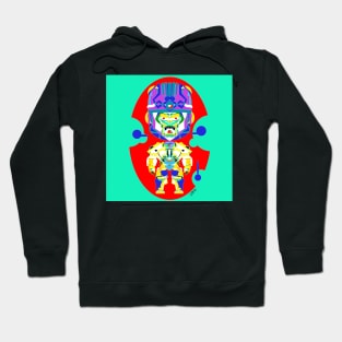 ape gorilla sisimite ecopop in robotics totonac mexican patterns Hoodie